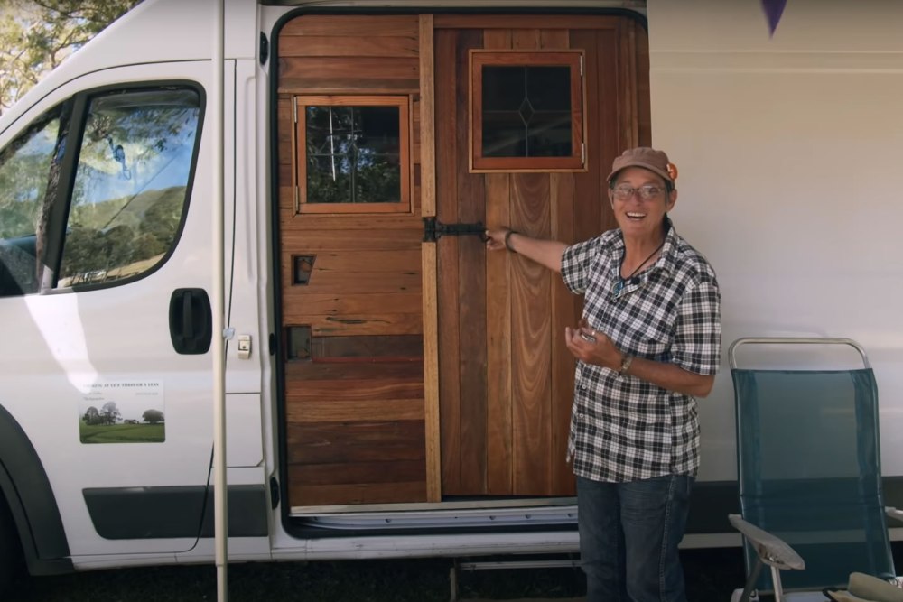 This Woman's Camper Van Is Stunning